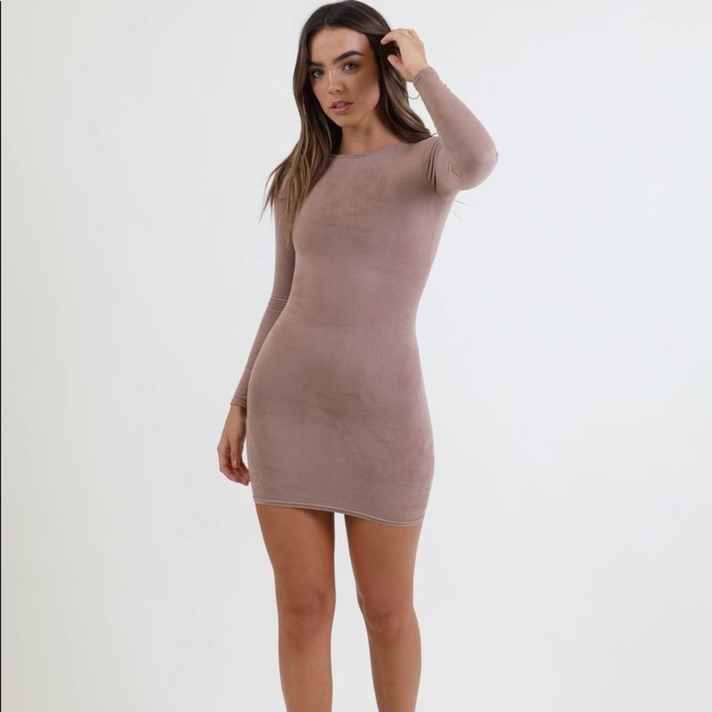AYM Studio Suede Mini Dress